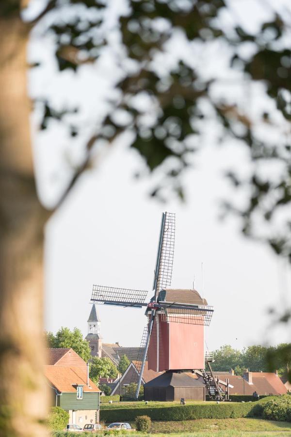 6 Persoons Vakantiehuis Met Sauna, Dichtbij Zee ซินท์ อันนาลอนด์ ภายนอก รูปภาพ
